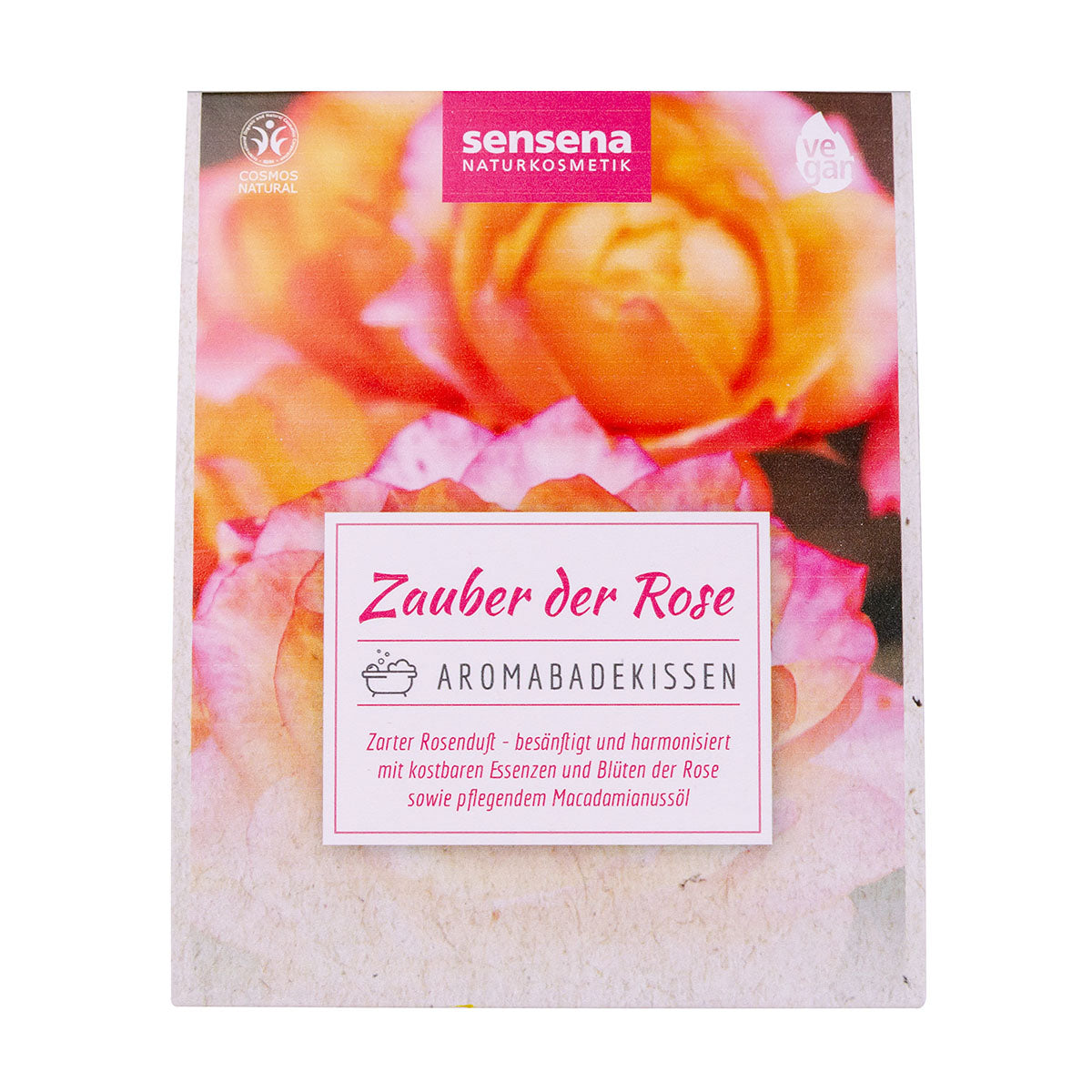 sensena Aromabadekissen "Zauber der Rose"