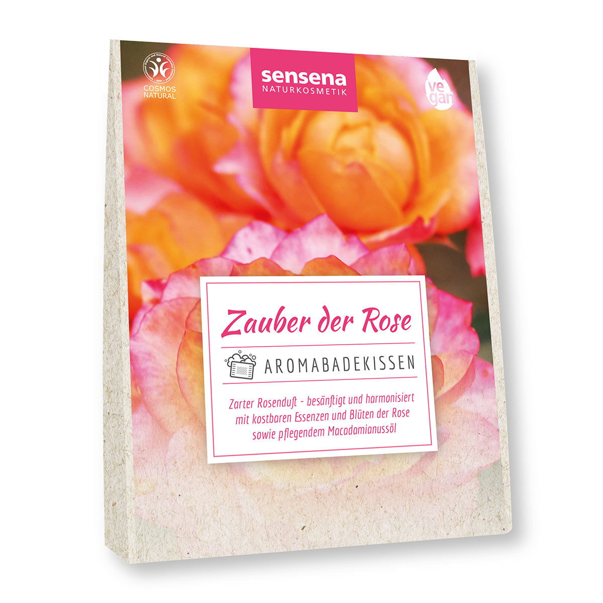 sensena Aromabadekissen "Zauber der Rose"